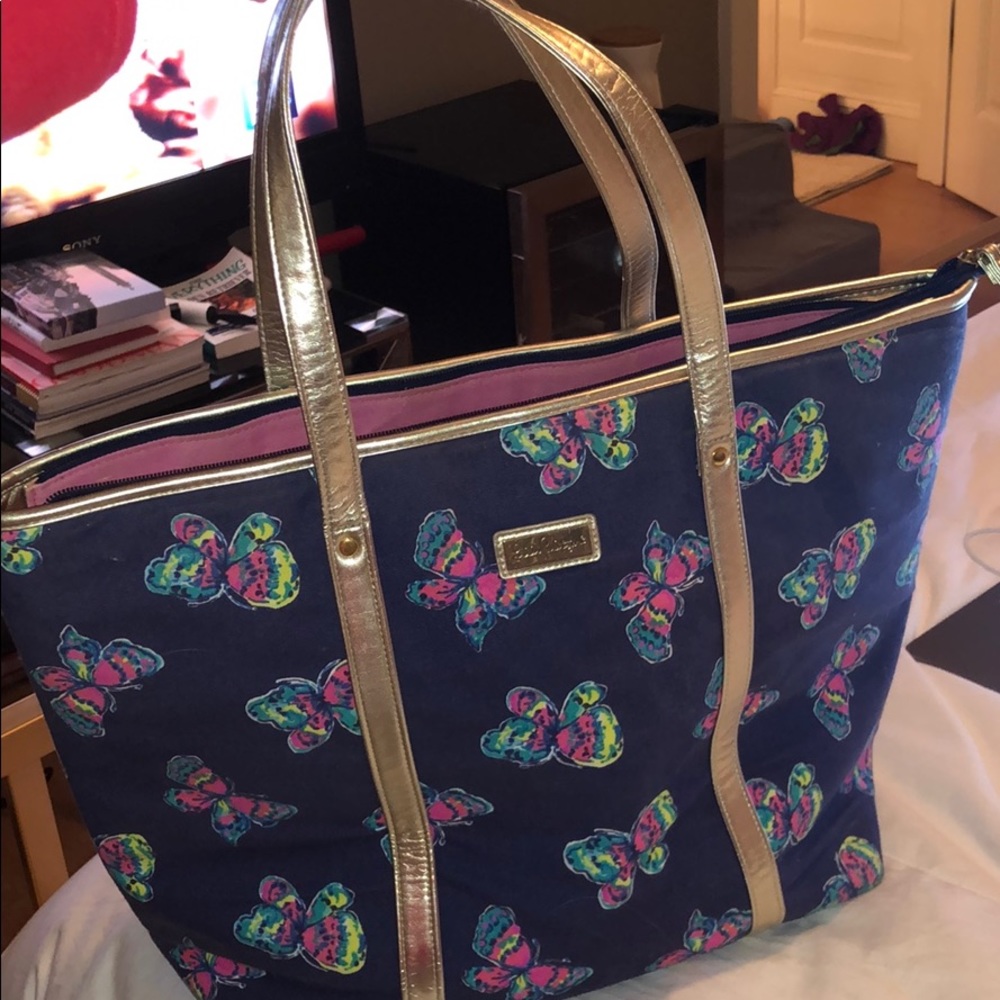 Illy Pulitzer tote